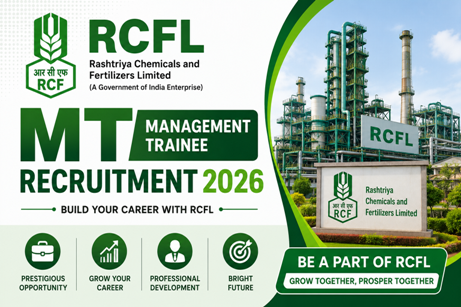 RCFL MT Recruitment 2026 Last Date Extended - Apply Online for 94 Management Trainee Posts