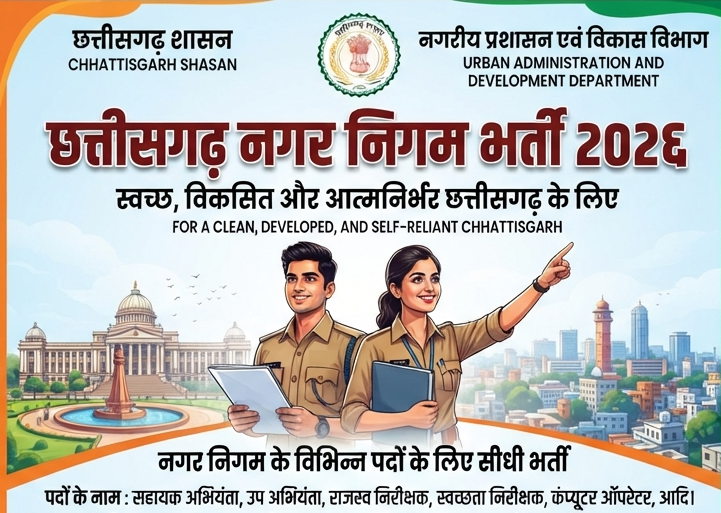 CG Nagar Nigam Recruitment 2026