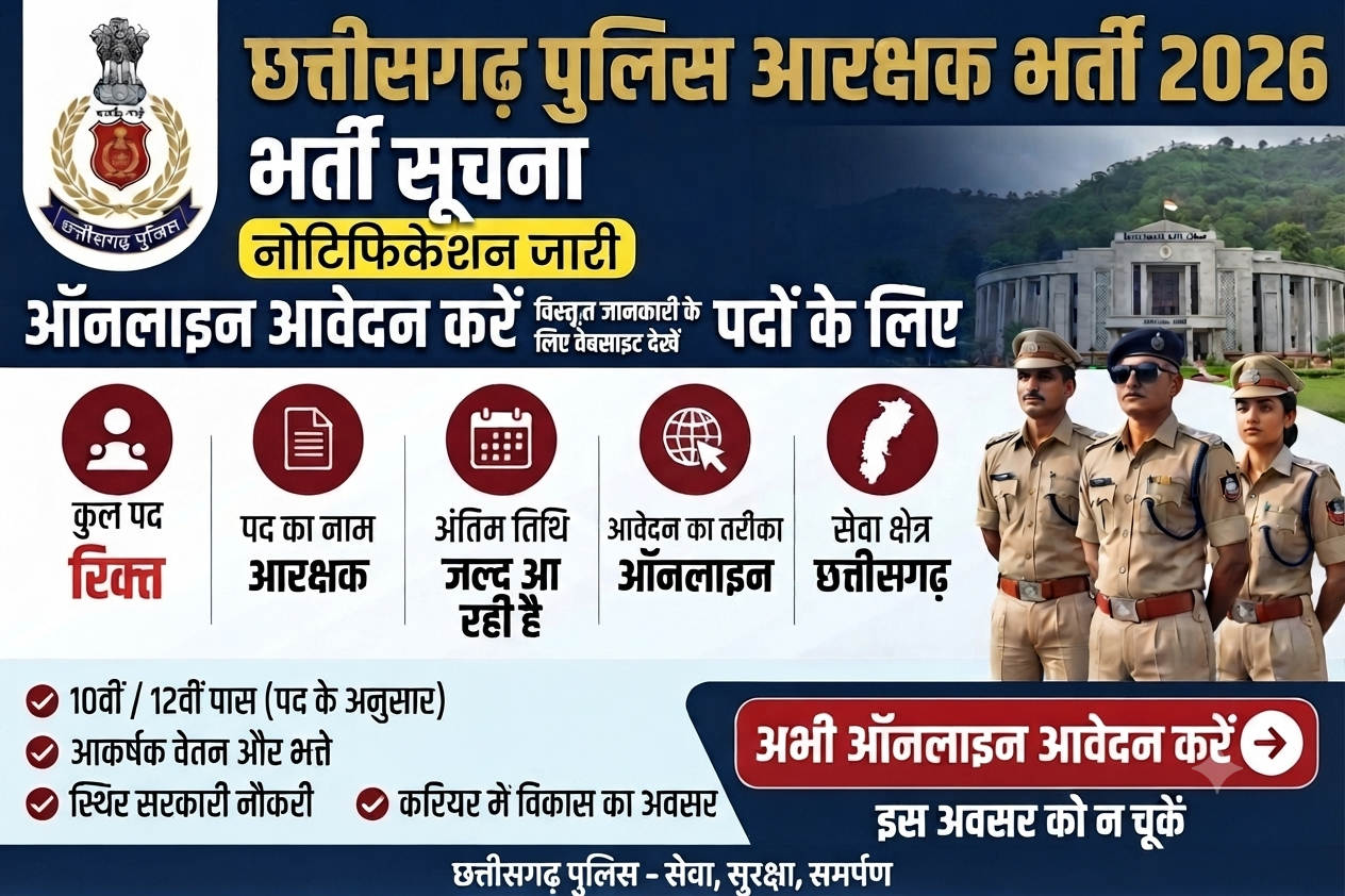 Chhattisgarh Police Constable 2026